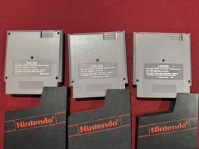 Vintage 1985 Nintendo NES Action Set Bundle+Retro Scaler2x+7 Games+Poster