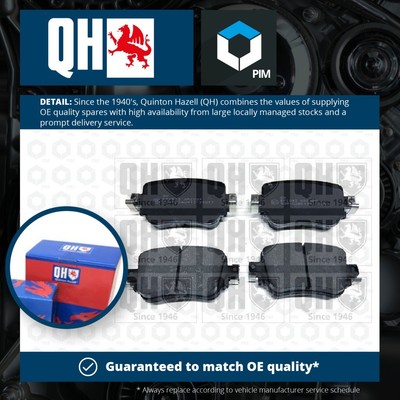 Brake Pads Set fits SKODA OCTAVIA Mk3 1.8 Rear 12 to 20 QH 5Q0698451B 5Q0698451F