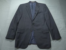 Loro Piana Blazer Mens 42 Blue Tasmanian Jacket Coat USA Hickey Freeman