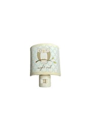 Night Owl Personalized Nightlight   Custom Light for Kids Nursery or Bedroom