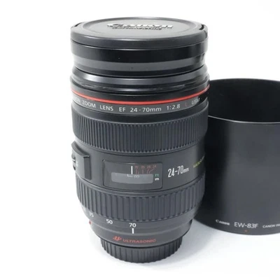 Canon Objectif Zoom Standard EF 24-70mm F2.8L USM, Monture Canon EF - Photo 1/4