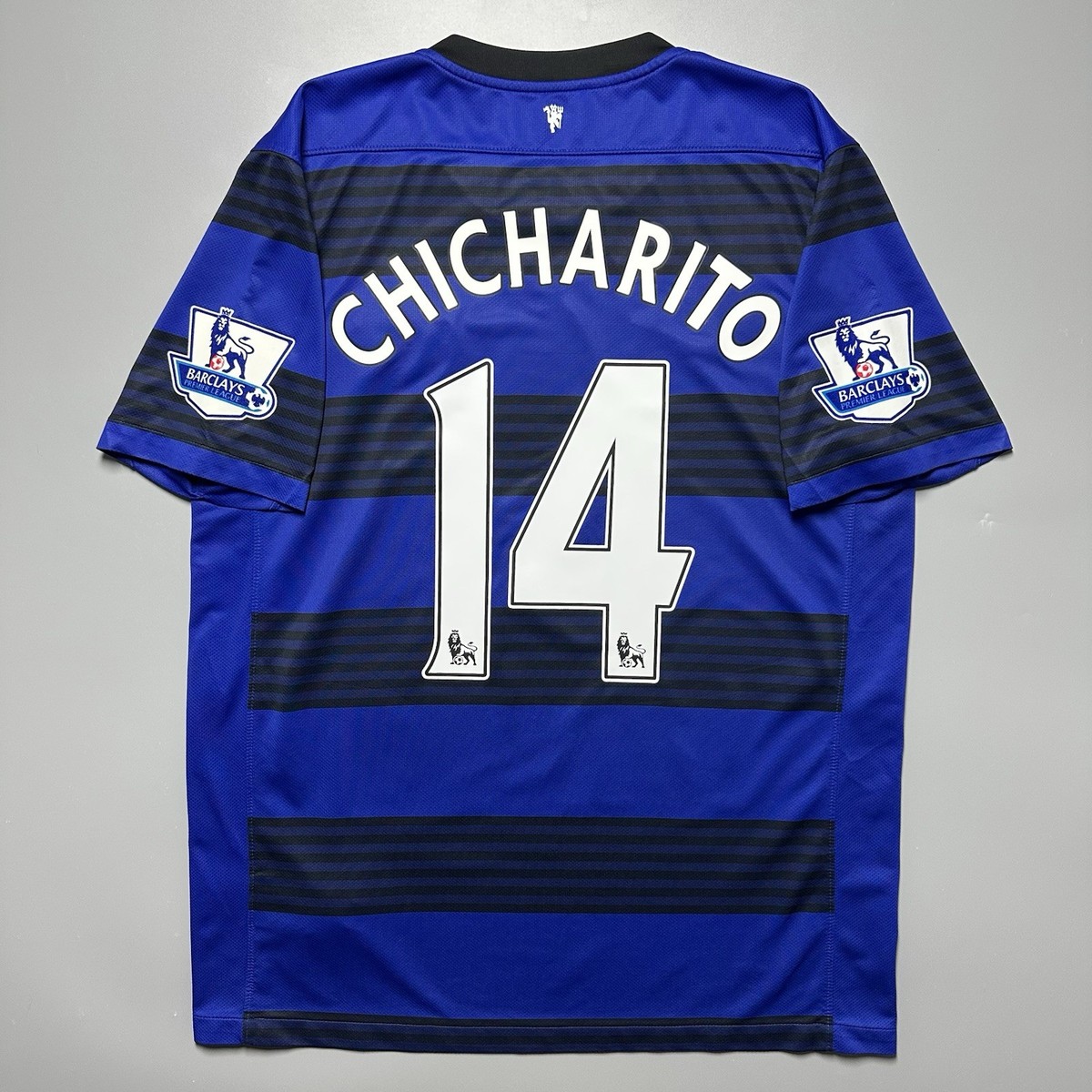 MAN UNITED NIKE 2012/2013 SOCCER THIRD JERSEY #14 CHICHARITO SIZE