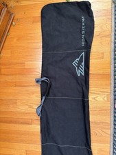 High Sierra Snowboard Sleeve Canvas Bag with Handles Black 63 X 17 Excellent