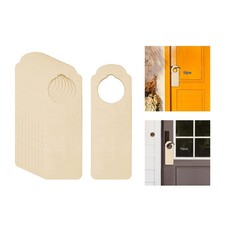 10Pcs Blank Door Signs Bedroom Plain Plaque Restaurant Office for Home
