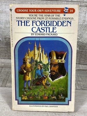Vintage 80s Choose Your Own Adventure Book - #14 - The Forbidden Castle