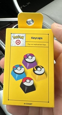 Pokémon x Target Key Caps  NEW