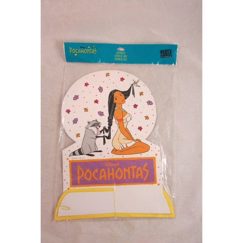 Disney Pocahontas Centerpiece Honeycomb Tissue Paper Hallmark Vintage 1995 New - Picture 7 of 9