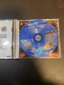 Resident Evil CODE: Veronica 2 Discs COMPLETE (Sega Dreamcast, 2000)