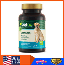 PetNC Natural Care Brewers Yeast Chewables for Dogs, 250 Count