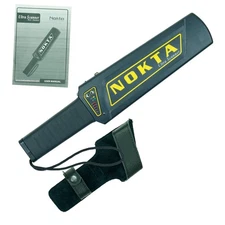 Nokta Ultra Scanner Security Wand Metal Detector + Holster & 9V Battery