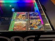 PlayStation 1 PS1 Mixed Lot Formula 1, Grind Session, Tony Hawk 2 & Jet Moto.