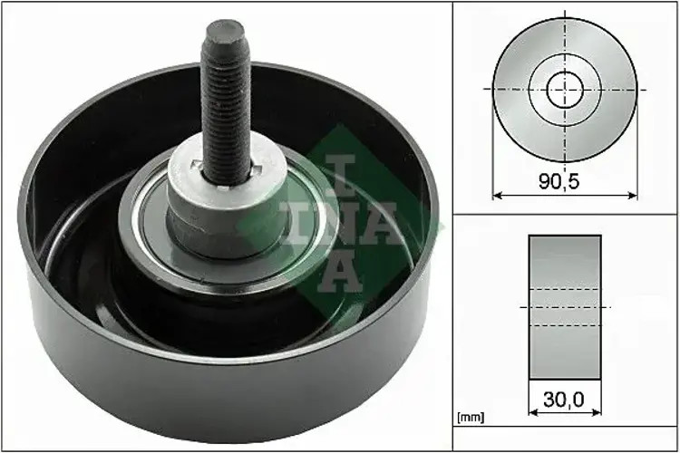 DEFLECTIONGUIDE PULLEY VRIBBED BELT 532 0405 30 FOR FORD TRANSIT/CONNECT 1.8L - Image 8