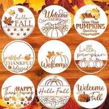 Fall Stencils for Painting on Wood 12  Happy Thanksgiving Stencil Hello Pumpk...
