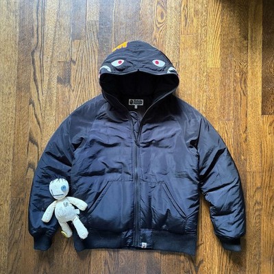 Bape Shark Full zip Hoodie puffer jacket