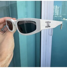 Celine Triomphe Sunglasses 54mm White Color