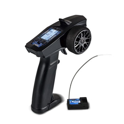 2.4G 4CH LCD Display Waterproof RC Car Remote Controller Transmitter w/ Receiver