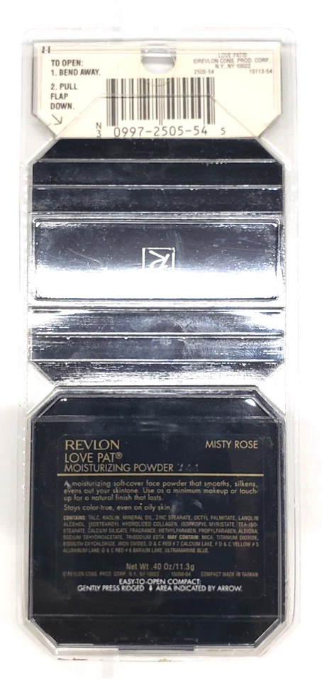 NEW Revlon Love Pat Moisturizing Powder-MISTY ROSE - Image 2 of 2