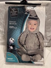 Oogie Boogie Halloween Costume Nightmare Before Christmas Infant 0-6 Months