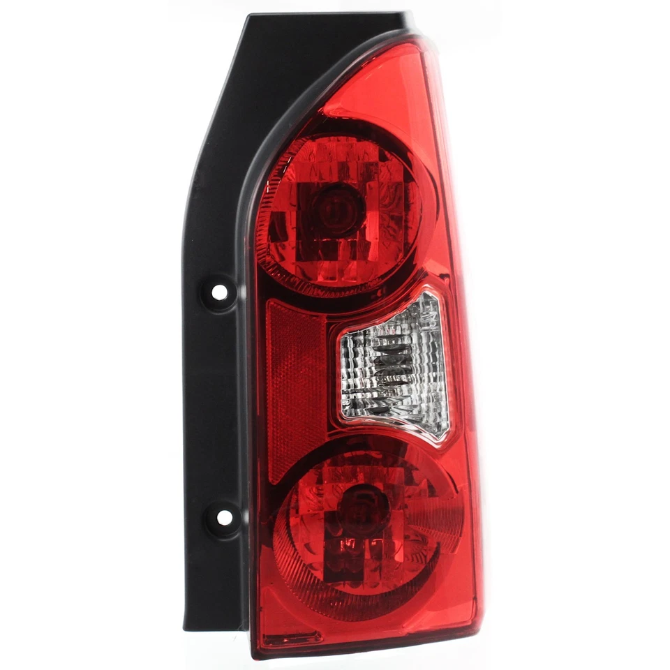 Juego de luces traseras halógenas para Nissan Xterra 2005-2015 lente transparente/roja con bombillas 2 piezas Foto 2 de 4
