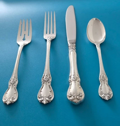 TOWLE OLD MASTER Sterling Silver Four (4) Piece Place Setting - Original Owner