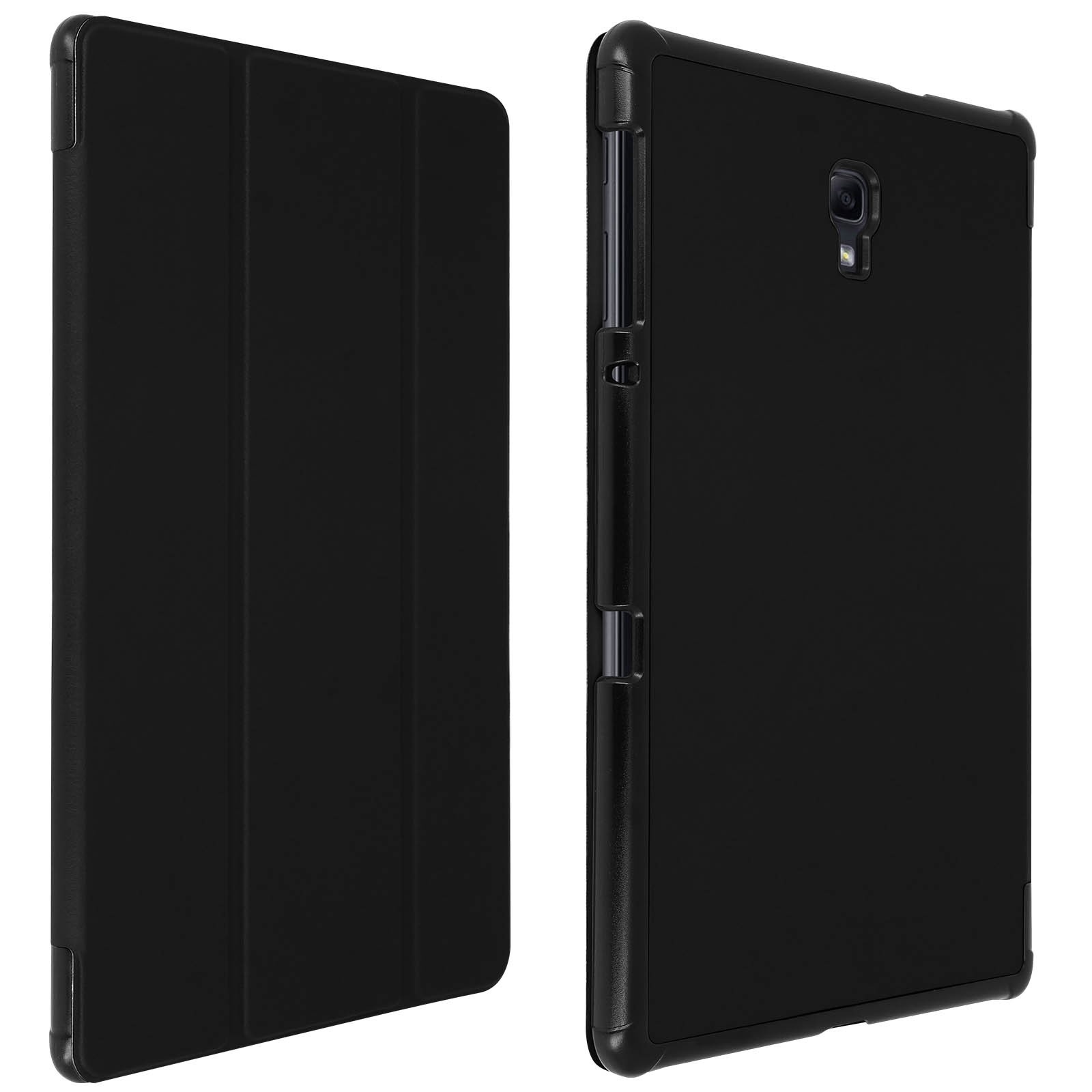Housse Galaxy Tab A 10.5 noire avec rabat position cinema et frappe clavier