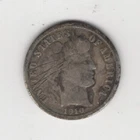 1910 P BARBER DIME 90% SILVER PHILADELPHIA 10¢ UNITED STATES AMERICA TEN CENTS