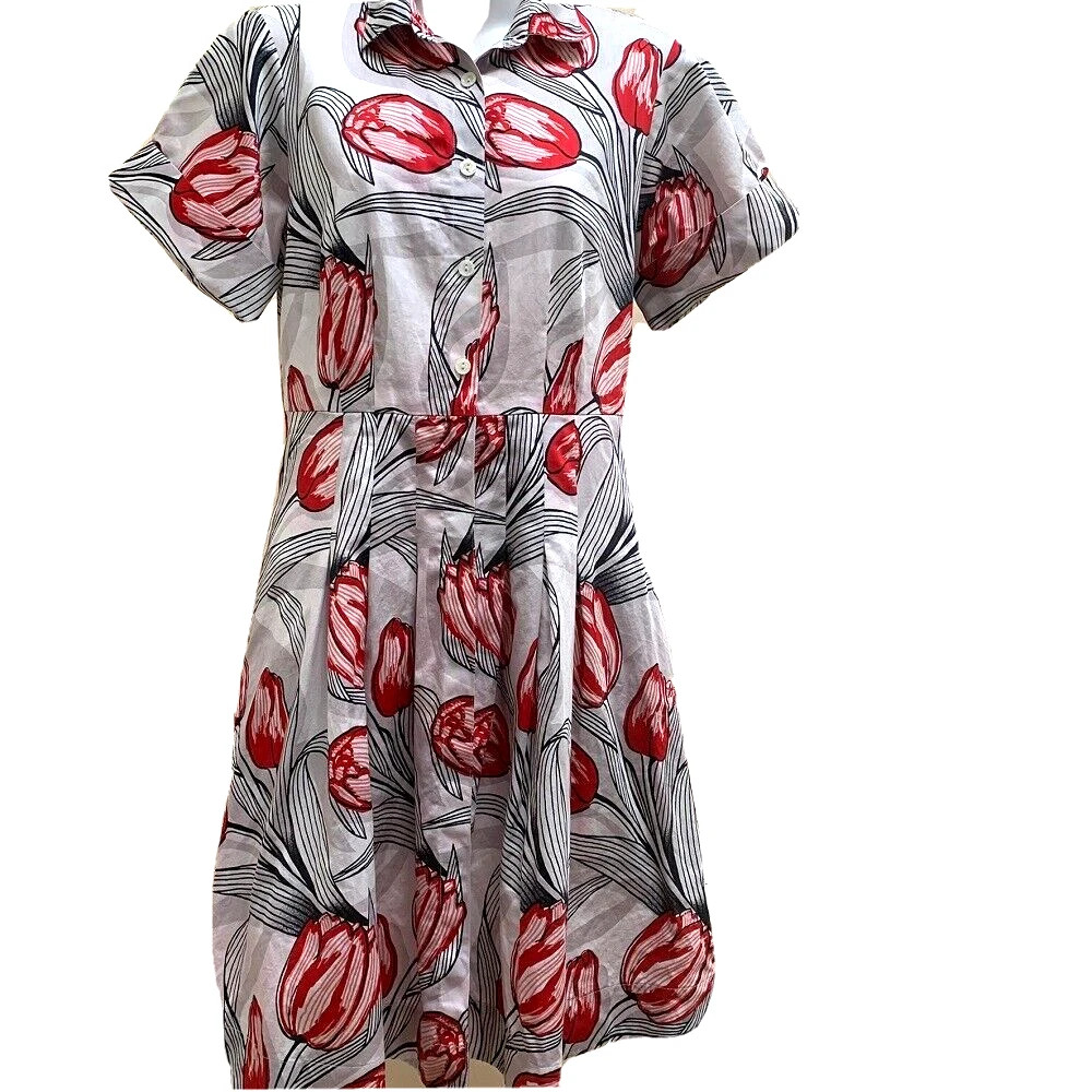 Brooks brothers floral dress cheap