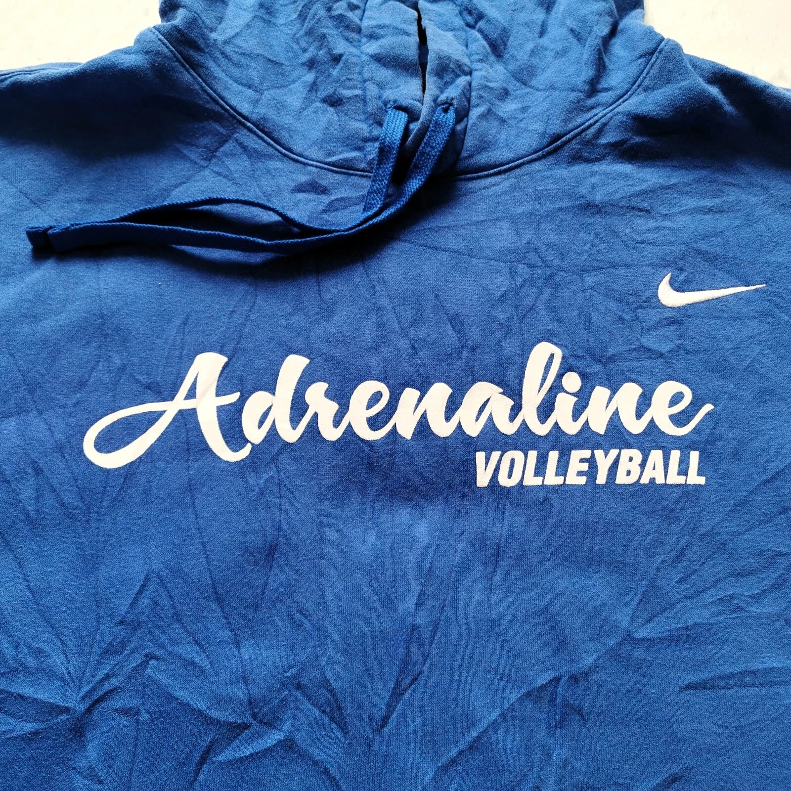 SACAI Nike orig. Felpa con cappuccio vintage anni 2000 'Adrenaline Volleyball Blau taglia XL