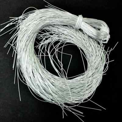 Zardozi French Wire Spring Material For Making Jewelry & Embroidery Craft Silver