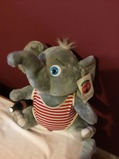 Vintage 1993 Coca-Cola Plush Elephant with tag