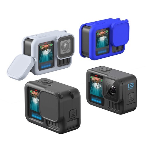 ??tui de protection design innovant avec cache objectif et sangle pour GoPro 13 - Photo 8 sur 21