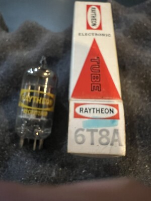 Raytheon 6T8A NOS NIB VACUUM Tube HICKOK TESTED &