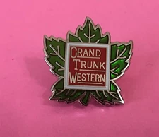 Railroad Hat-Lapel Pin/Tac -Grand Trunk (GTW)  #1095  - NEW