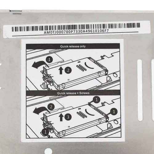 Genuine HD Hard Disk Drive HDD Caddy Bracket for HP ZBook 15 ZBook 17 G1 G2 USA - 第 4/4 張圖片