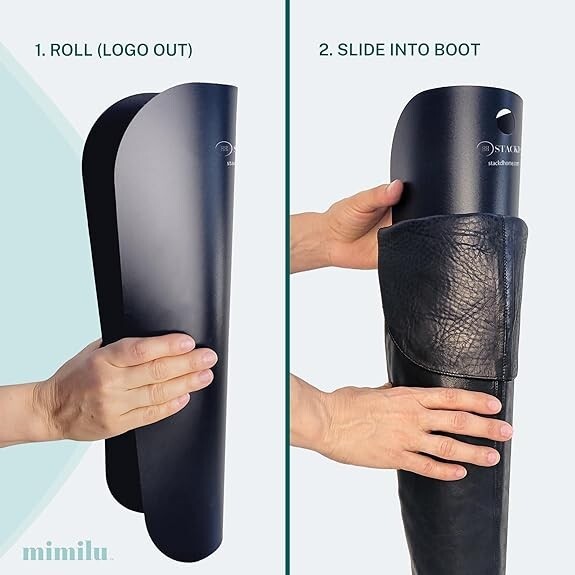 MIMILU 10 Pieces (5 Pairs) Boot Shaper Form Inserts for Women And Men (10-inch)