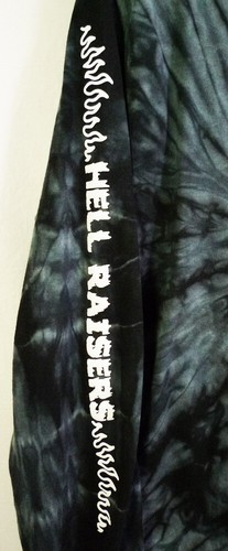 Camicia Loser Machine Space Bat Killer nera tie dye Doomsday Hell Raisers LS (M) - Foto 4 di 9