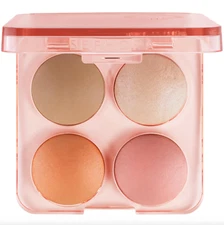  Colorful Face Bronzer, Blush & Highlighter Palette Pick Shade