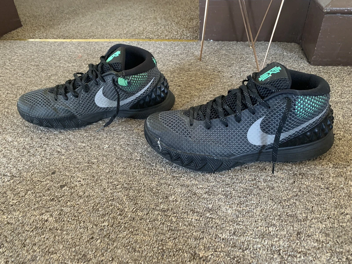 Kyrie shoes cheap black and green