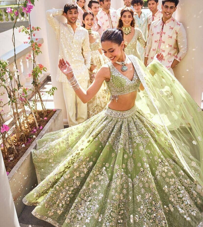 Bridal Lehenga Choli Wedding Lehenga Indian Dress Designer Lehenga 