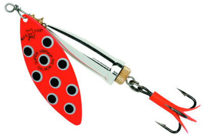 Blue Fox Super Vibrax Lachs Spinner - Forelle Barsch Hecht Zander Angelköder