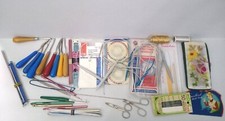 Huge Vintage Lot of Knitting Needles Crochet Latch Hooks Boye And More