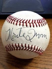 MONTE IRVIN 3 SIGNED AUTOGRAPHED ONL BASEBALL!  Giants, Cubs, Eagles!  HOF!