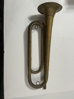 Vintage Rexcraft Official Boy Scouts of America Brass Bugle BSA | eBay