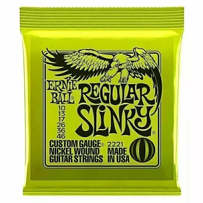 12 Pack Ernie Ball 2221 Nickel Regular Slinky Electric Guitar Strings - Image 2 of 4