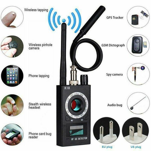 Wanzen Detektor, GPS Laser für GSM Tracker Abhörgeräte Funkkameras Wanzenfinder - Bild 6 von 12