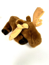 Dakin Plush Moose Brown 11" Long New With Tags