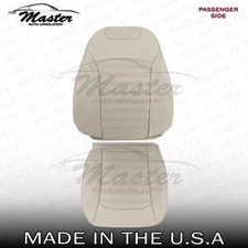 For 2013 - 2017 Ford Edge RIGHT Top & Bottom Dune Vinyl Seat Cover, Perforated