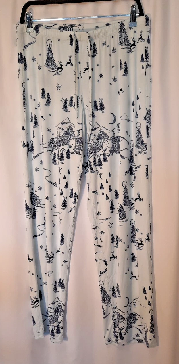 Nordstrom Medium Camping Theme Pj Bottoms repaired holes
Opens in a new window or tab