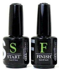 Jessica GeLeration Soak Off Gel Start & Finish Top + Base Duo 2pcs On Sale!