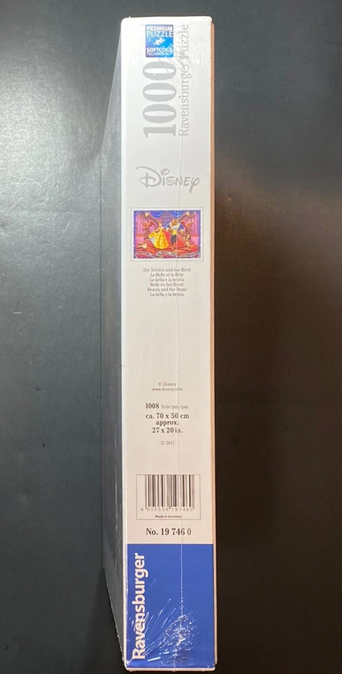 Rompecabezas Ravensburger Premium 1000 piezas [La Bella y la Bestia] NUEVO Foto 3 de 4